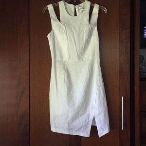 BCBG white dress